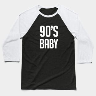 90s music - dance collector white design Baseball T-Shirt